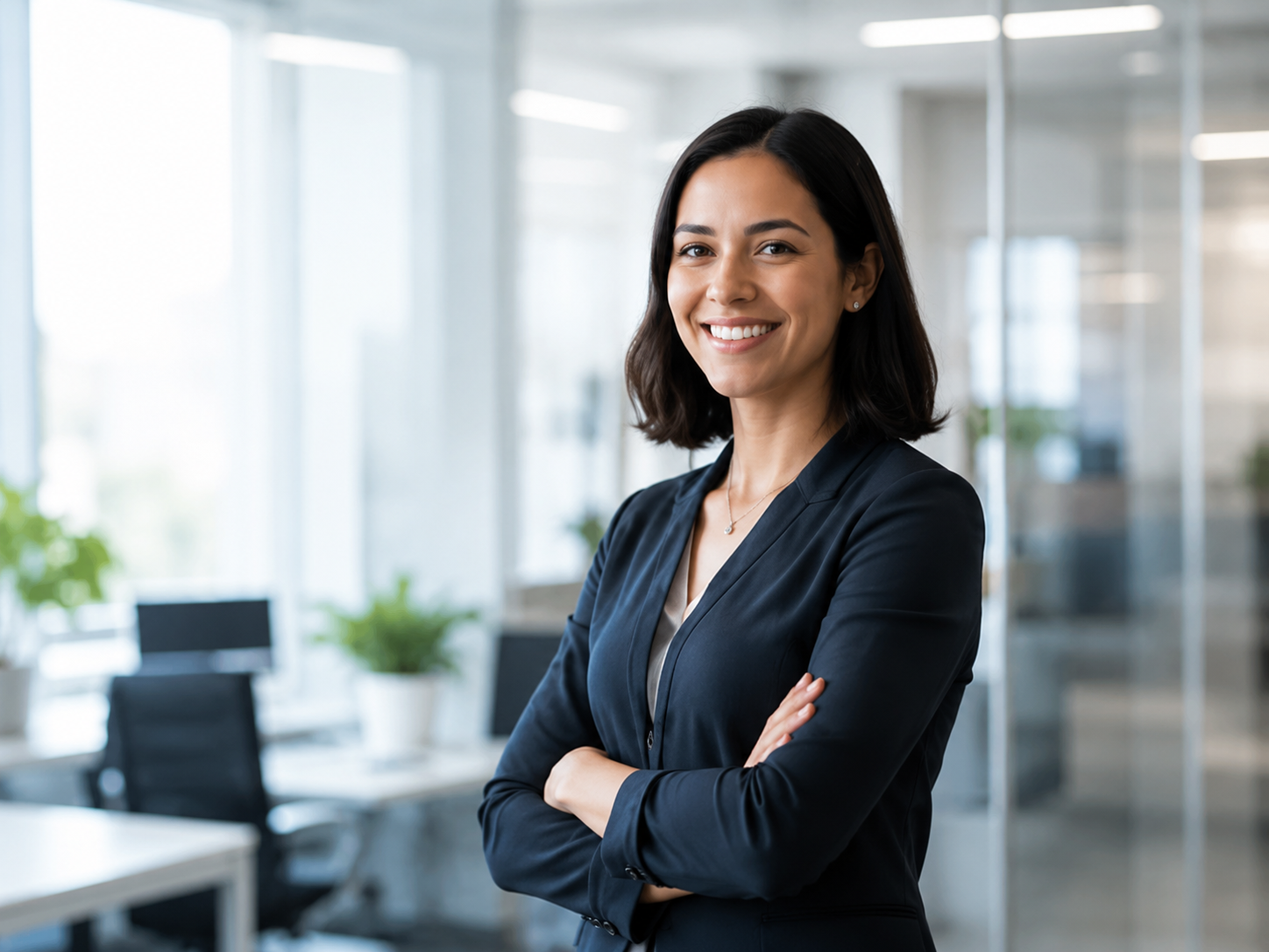 Human resources professional in an office